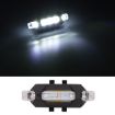 Motorcycle Bicycle Charging Strobe Warning Tail Light - White Light - 1