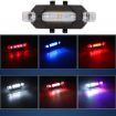 Red Motorcycle Bicycle Charging Strobe Decorative Warning Tail Light - 2
