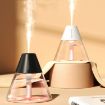Black Desktop Mini Volcano Humidifier & Air Purifier for Home - 2