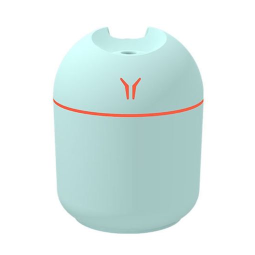 USB Mini Desktop Night Light Car Humidifier, 250ml (Y-Blue) - 1