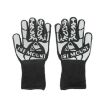 ISE MOUNT Outdoor Camping Heat Insulation BBQ Non-slip Gloves (1 Pair) - 1