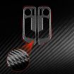 BMW 8 Series G14 Seat Adjustment Stickers 2019-2024 (2pcs, Black) - 5