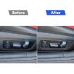 BMW 8 Series G14 Seat Adjustment Stickers 2019-2024, 2pcs Set, Red - 6