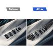 BMW 8 Series G14 2019-2024 Convertible Glass Lift Stickers Black - 6