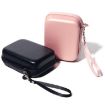 FUJIFILM Instax Mini EVO LiPlay Pink PU Leather Camera Bag with Strap - 2