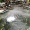 10-Head Ultrasonic Fog Maker Humidifier - Large Volume Atomization Plate - 7