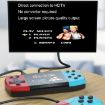 F1 3" Screen 620 In 1 Pocket Console, Double Player Red Yellow - 6