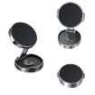 Folding Circular Car Magnetic Suction Bracket - Silver, Multi-Angle - 2