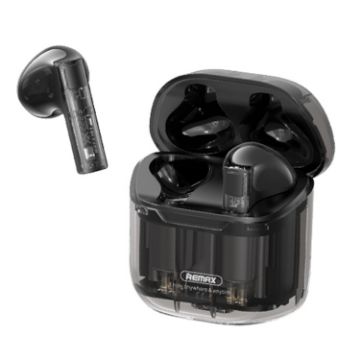REMAX CozyBuds 6C TWS Transparent Wireless Bluetooth Headset Black - 1