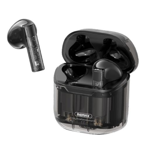 REMAX CozyBuds 6C TWS Transparent Wireless Bluetooth Headset Black - 1