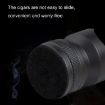 Gold Metal Portable Cigar Holder - Large Diameter, Non-slip Bottom - 4