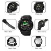 SKMEI 1637 Men's Black Sports Digital Shockproof Watch, Large Dial - 3