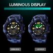 SKMEI 1637 Men's Black Sports Digital Shockproof Watch, Large Dial - 5