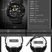 SKMEI 1637 Men's Black Sports Digital Shockproof Watch, Large Dial - 7