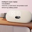 2000mAh Digital Electric Abdominal & Waist Massager Belt - Yellow - 5