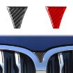 BMW 8 Series G14 2019-2024 Front Grille Decorative Sticker Black - 2
