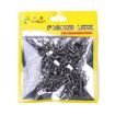HENGJIA SS007 B-pin Connector 8 Shape Swivel Loop 50pcs 12+1B 25.5mm - 2