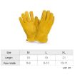 Cowhide Welding Gloves A2421 - Insulated, Anti-Heat, Aluminum Foil (M) - 6