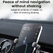 S03 Black Eagle Mouth Vehicle Air Outlet Gravity Phone Holder - 6