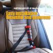 Red Car Child Seat Safety Belt Adjustment Anti-collision Fixer - 8