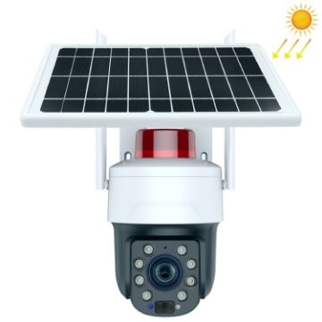 RH-Q10 Graffiti 5MP Wifi Solar Camera, 30X Zoom, Auto Tracking, IP66 Waterproof - 1
