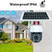 RH-Q10 Graffiti 5MP Wifi Solar Camera, 30X Zoom, Auto Tracking, IP66 Waterproof - 3