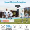 RH-Q10 Graffiti 5MP Wifi Solar Camera, 30X Zoom, Auto Tracking, IP66 Waterproof - 6
