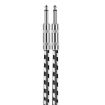 0.5m 6.35mm TS Guitar Cable Oxygen-Free Copper Core Two-Core Straight - 2