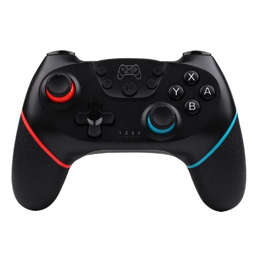 Nintendo Switch Pro Wireless Bluetooth Handle - Macro & Wake-up (Black/Red/Blue) - 1