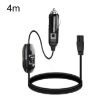 12V/24V Car Refrigerator Power Cord, 4m Cable with Switch Plug - 1