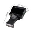 JSK-4300B 4.3" Handheld Network Cable Tester 12V Output US Plug Adapter - 3