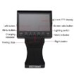 JSK-4300B 4.3" Handheld Network Cable Tester 12V Output US Plug Adapter - 7