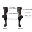 JSK-4300B 4.3" Handheld Network Cable Tester 12V Output US Plug Adapter - 8