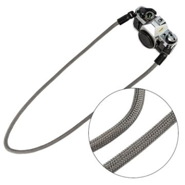 Gray Climbing Rope Camera Strap - Retro Wearable SLR Shoulder Strap - 1