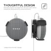 AhaStyle PT62 Wall Bracket for Google Home Mini Smart Speaker, White - 3