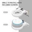 AhaStyle DD96 Wall Storage Stand for Amazon Echo Dot 3/4 - White - 5