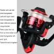 YUMOSHI JL200 Spinning Reel With Line - Electroplated Red - 4