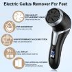 JD-510 Rechargeable Electric Foot Callus Remover with Vacuum - White - 2