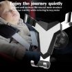 Gravity Navigation Car Air Vent Phone Holder - Triangular Design (Gray) - 9