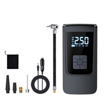 SUITU ST-9624A 150psi Wired Air Pump with Digital Display for Car & Bike - 1