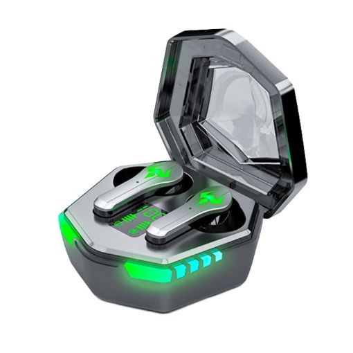 N35 TWS Low Latency Bluetooth Game Earphones with Colorful Lights - 1