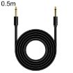 JINGHUA 0.5m 6.5mm Male to Male Audio Cable for Microphone/Instrument - 1