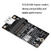 M.2 NVME Hard Disk Box RTL9210B Chip USB-C USB3.1 Gen2 10Gbps Black - 4