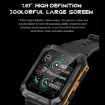 C20 Pro 1.83" IP68 Waterproof Bluetooth Call Smart Sports Watch Orange - 7