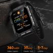 C20 Pro 1.83" IP68 Waterproof Bluetooth Call Smart Sports Watch Black - 9