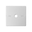 Silver Square Hole Decoration Cover Plug, 1.2cm Wall Hole Style - 1