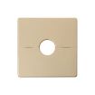 Gold Square Hole Decoration Cover Plug, 2.2cm Wall Hole Style - 1