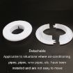 36mm Split AC Wall Hole Decorative Cover Plug - 4