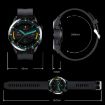 Silver Sports Health Monitoring Smart Watch with NFC - Waterproof Steel - 3