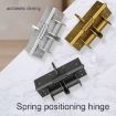 4" Black Multifunctional Automatic Door Closer Hinge - 2